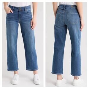 KUT From The Kloth Lucy High Rise Wide Leg Jeans Plus Size 14W Medium Wash